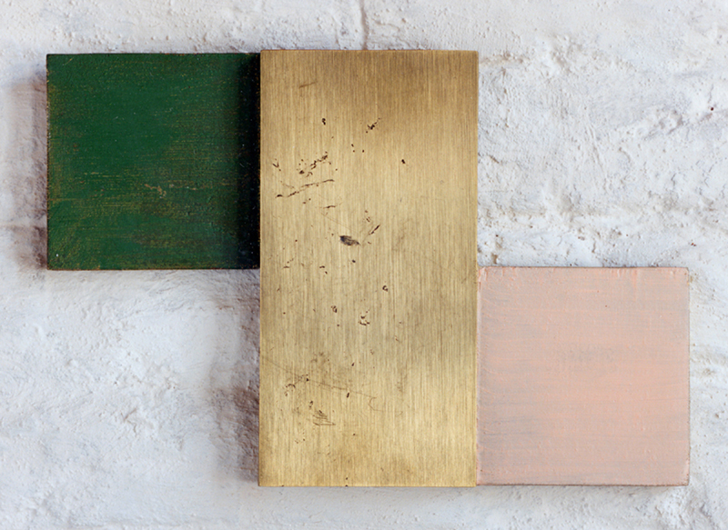 An image of a cast bronze relief from the Fuzzy Logic Series by Sjak Marks
